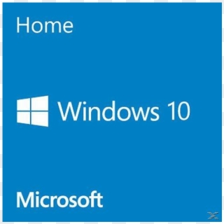 Windows 10 Home Ms Office Works - Windows 10 Home 32 64 Bit, HD Png Download