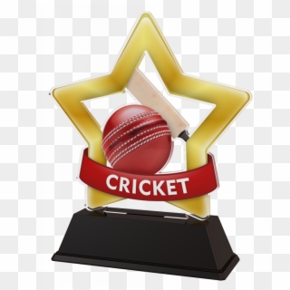 Mini Star Cricket Trophy - English Language Trophy, HD Png Download