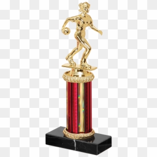Small Bowling Trophy - Trophy, HD Png Download