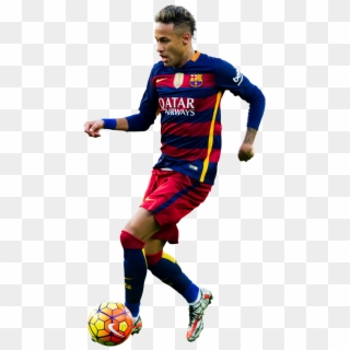 Neymar Football Render, HD Png Download