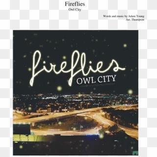 Owl City - Fireflies Album Art, HD Png Download