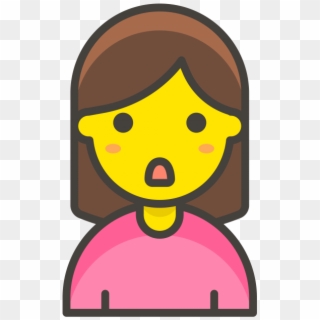Woman Pouting Emoji - Ikon Anak Anak, HD Png Download