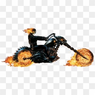 Ghost Rider With Moto - Ghost Rider Images Png, Transparent Png