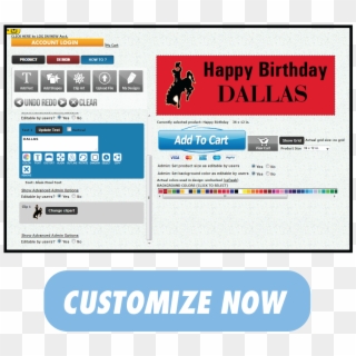 Happy Birthday Banner Happy Birthday Banner - Gift Card, HD Png Download