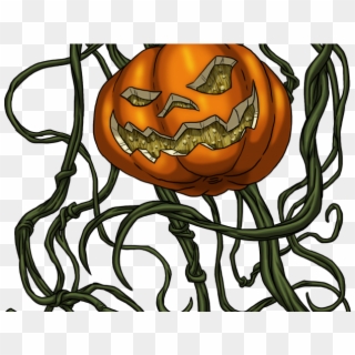 Drawn Pumpkin Monster - Pumpkin Monster Drawing, HD Png Download
