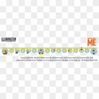 Minions Happy Birthday Banner - Happy Birthday Minion Png, Transparent Png