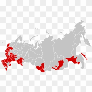 Go To Image - Election Map 2000 Russia, HD Png Download