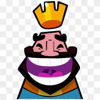 [fanart] I Traced One Of The Emoticons In High Resolution - Clash Royale Laugh Emote, HD Png Download