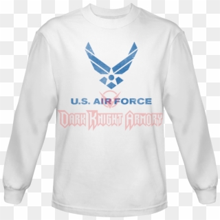 Standard Air Force Logo Long Sleeve Shirt - Air Force Academy Symbol, HD Png Download