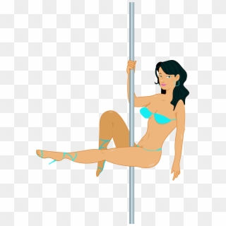 This Free Icons Png Design Of Stripper On A Pole, Transparent Png