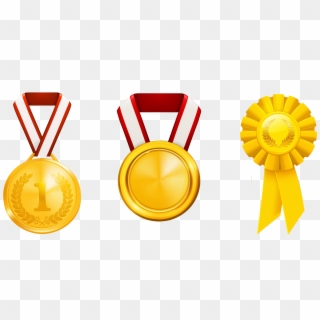 Award Clipart Medal - Clipart Gold Medal, HD Png Download