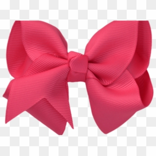 3 Inch Solid Color Hair Bows The Solid Bow - Red Hair Bow Png, Transparent Png