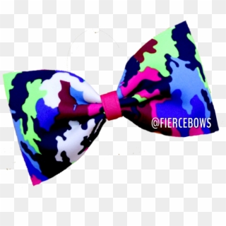Rainbow Tailless Fierce Bows - Hair Tie, HD Png Download