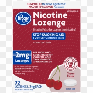 Kroger Nicotine Lozenge Cherry Offer - Kroger Value Brand, HD Png Download