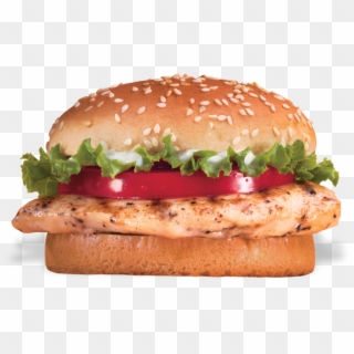 Healthier Fast Food - Grilled Chicken Fillet Burger, HD Png Download