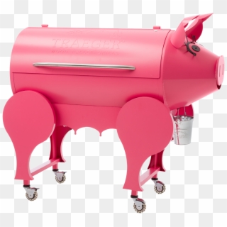 Pink Lil Pig Pellet Grill Traeger Wood Fired Grills - Traeger Grills, HD Png Download