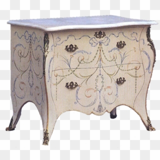 Painted Dressing Table For Robert Couturier - End Table, HD Png Download