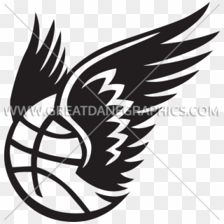 Basketball With Bird Wings, HD Png Download