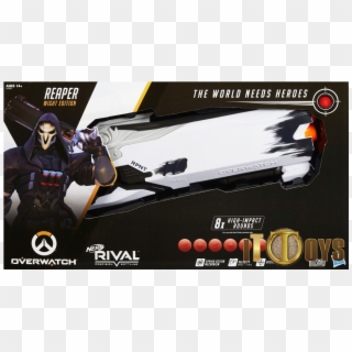 Nerf Rival Overwatch - Nerf Rival Overwatch Reaper, HD Png Download