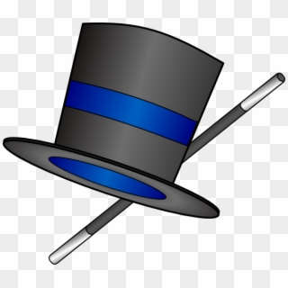 Upside Down Clipart Top Hat - Magic Hat Clipart T, HD Png Download