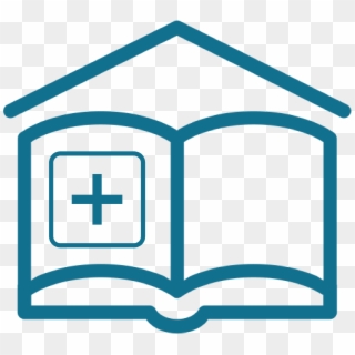 Medical Students - School Icon Png, Transparent Png