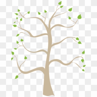 Family Tree Graphic Clip Art - Family Tree Background Clipart, HD Png Download