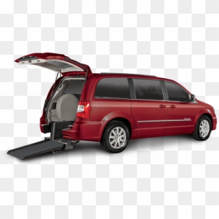 Chrysler Town And Country Red - Compact Van, HD Png Download