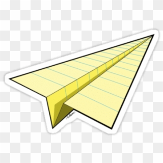 Free Png Download Yellow Paper Airplane Png Images - Plot, Transparent Png