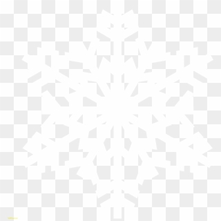 Transparent White Snowflake Clipart, HD Png Download