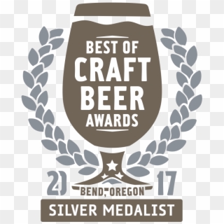2017 Best Of Craft Beer Awards Silver Logo - Brewery, HD Png Download