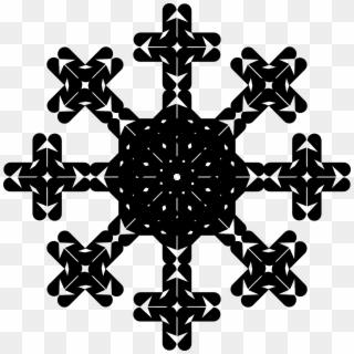 White Snowflake Clipart - Clip Art, HD Png Download