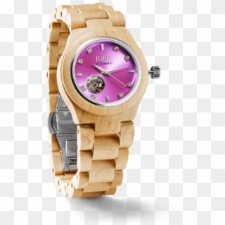 Jord Cora Series Maple & Lavender By Best Wood Watches - Woman Wood Watches Jord, HD Png Download