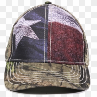 Texas Flag/ Mossy Oak® Break-up Country® - Baseball Cap, HD Png Download