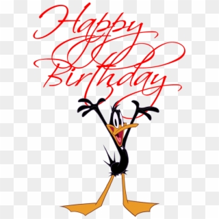 Looney Tunes Bugs Bunny And Daffy Duck , Png Download - Pretty Ways To Write Happy Birthday, Transparent Png