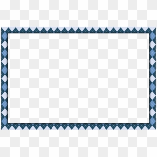 Blue Page Border - Clip Art, HD Png Download