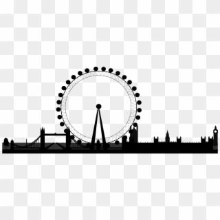 England, Skyline London City Tower Ferris Wheel Eng - Love Simon Ferris Wheel Quote, HD Png Download