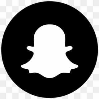 Beautiful Snapchat Black & White Icon, Snapchat, Snap, - Twitter Icons Png White, Transparent Png