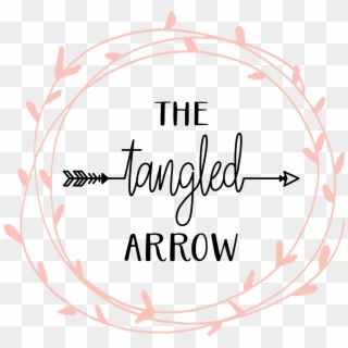 The Tangled Arrow - Wedding Monogram, HD Png Download