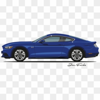 Ford Mustang Gt Png Clipart - Mustang Svt Cobra R Vector, Transparent Png