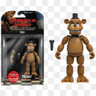 Five Nights At Freddy's - Fnaf Freddy Action Figure, HD Png Download