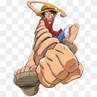 Monkey D Luffy Png Clipart - Monkey D Luffy Punch, Transparent Png
