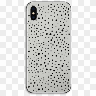 Various Black Dots Skin Iphone X - Phone 8 Case Dots, HD Png Download