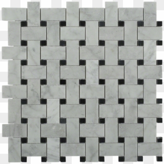Roll Over Image To Zoom Click To Open Expanded View - Carrara Basketweave With Black Dots, HD Png Download