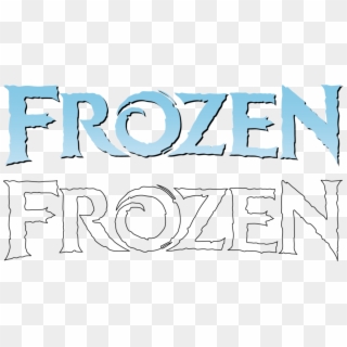 Disney Frozen Title Logo Recreation By Sjvernon - Disney Frozen Title Png, Transparent Png