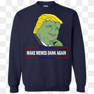 Donald Trump Pepe - Adidas Mickey Mouse Sweatshirt, HD Png Download