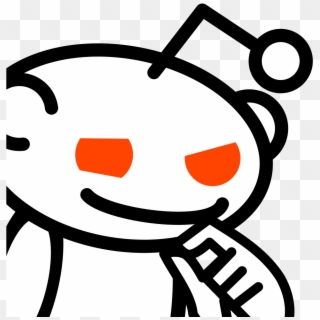 Facial Expression Black And White Nose Head - Reddit Snoo Pepe, HD Png Download
