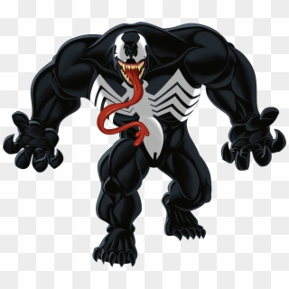 Venom Transparent Comic - Ultimate Spiderman Venom, HD Png Download