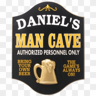 4265 Man Cave Mc - Man Cave Sign, HD Png Download