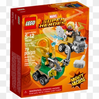 Brickipedia, The Lego Wiki - Lego Mighty Micros Thor Vs Loki, HD Png Download