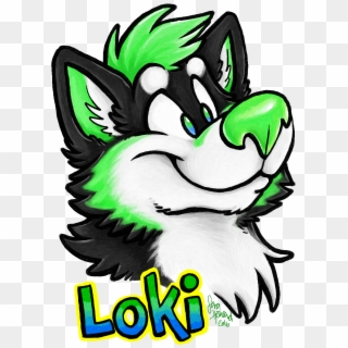 Loki Badge - Cartoon, HD Png Download